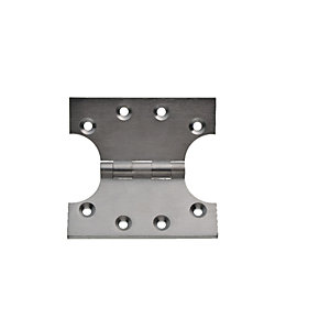 Wickes Parliament Hinge - Satin Chrome 102mm Pack of 2