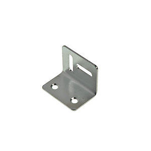 Image of Wickes Stretcher Plate Zinc Plated 38 x 28mm Pack 4