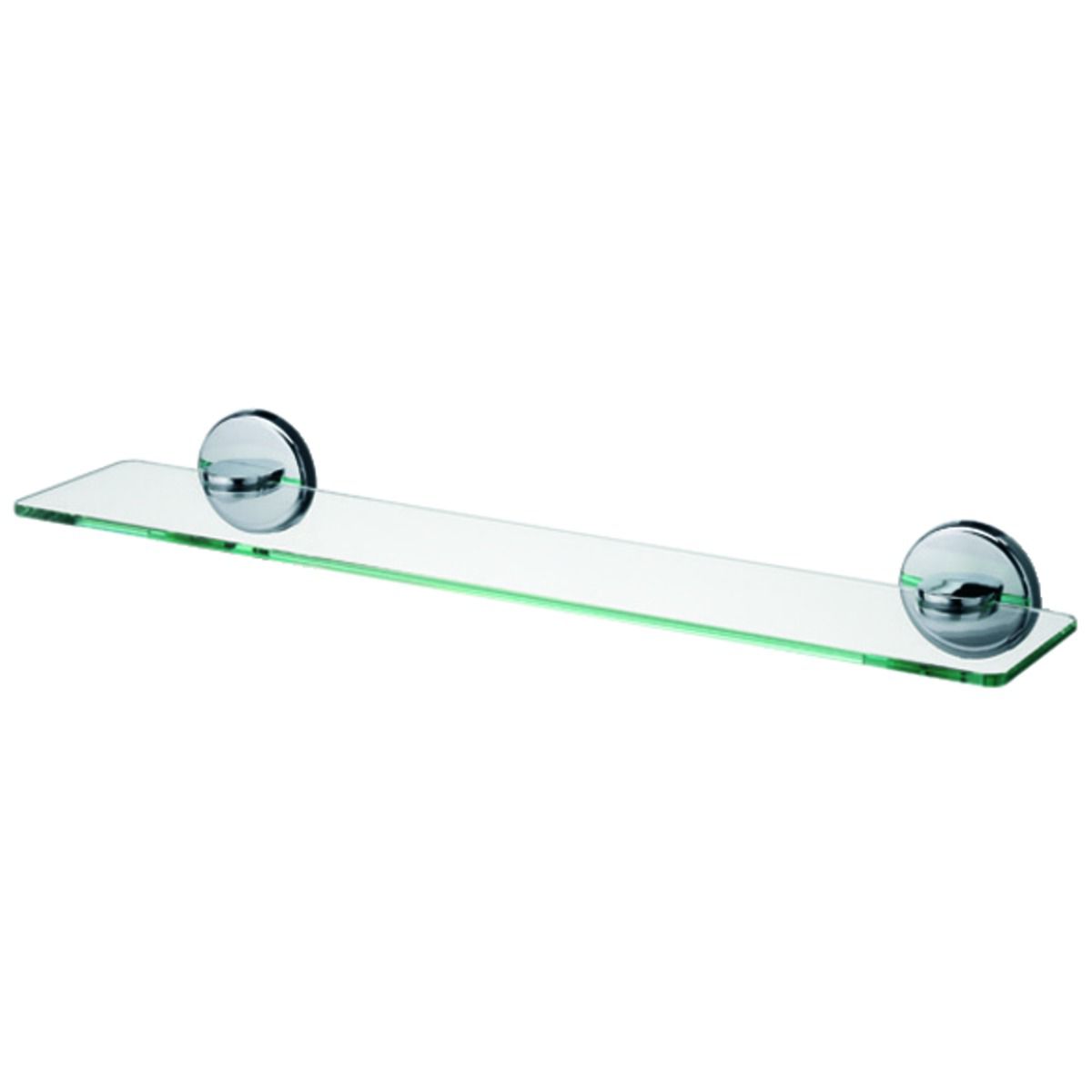 Chrome Glass Shelf | wickes.co.uk