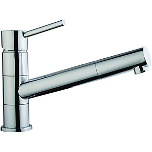 Wickes Tuya Pullout Kitchen Sink Tap - Chrome