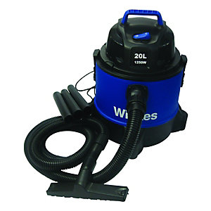 Wickes Wet & Dry Vacuum Cleaner With Blower 20L - 1250W