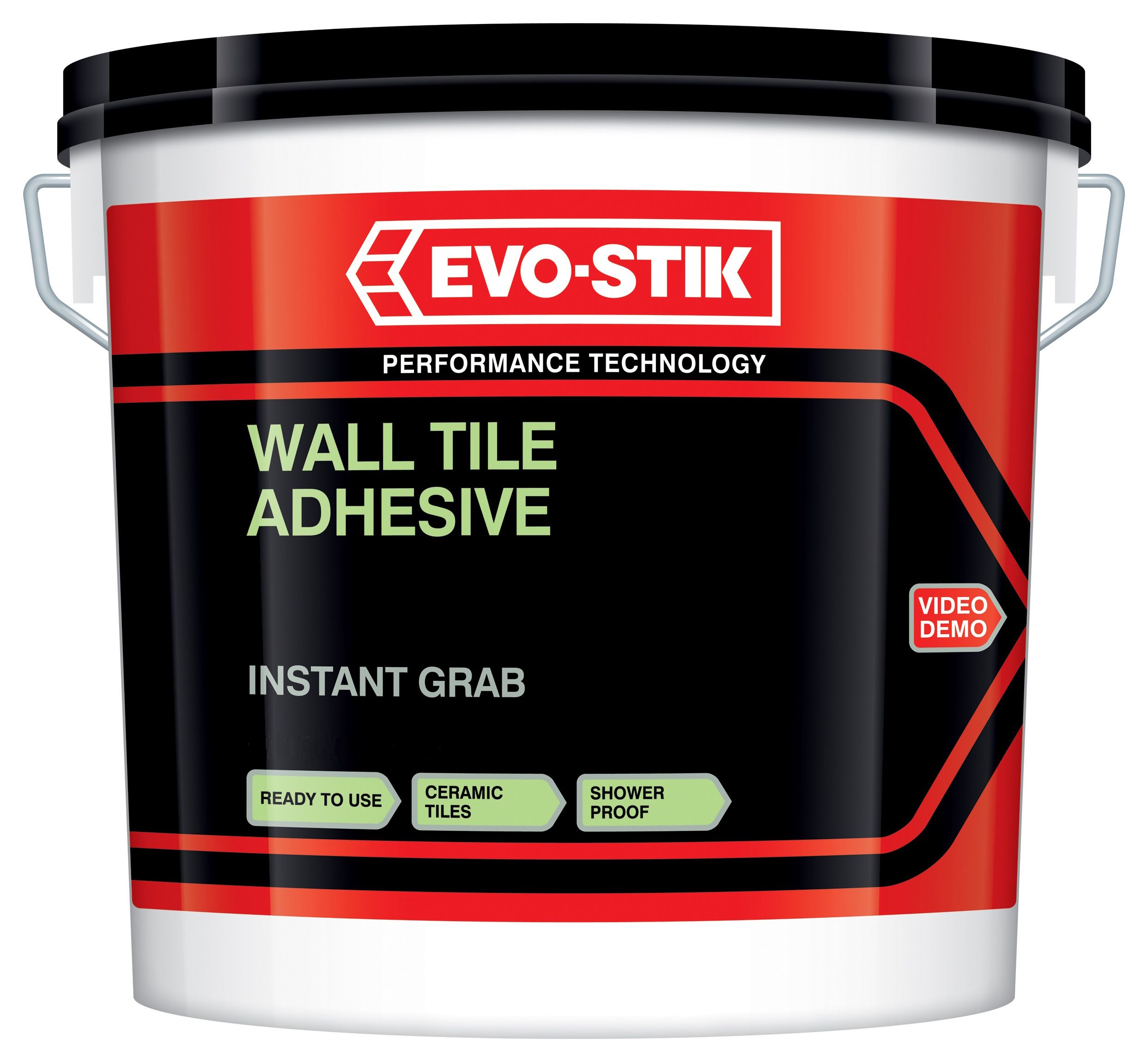 Evo-Stik Instant Grab Ceramic Wall Tile Adhesive 5L