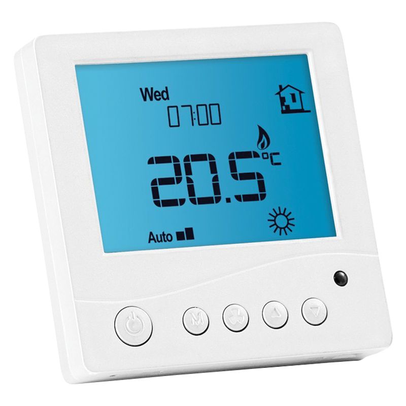 White Thermostat | wickes.co.uk