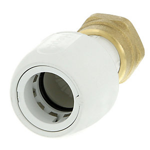 Hep2O HD25A/15WS Straight Tap Connector - 1/2in x 15mm