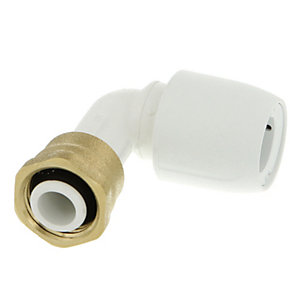 Hep2O HD27/15WS Bent Tap Connector - 1/2in x 15mm