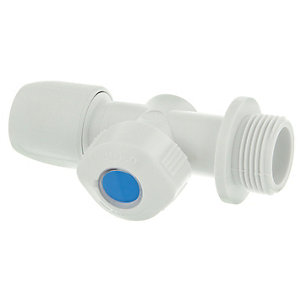 Hep2O HX38/15WS Hot and Cold Appliance Valve - 3/4in x 15mm