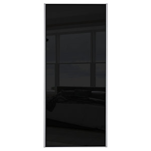 Spacepro Heritage Silver Frame Sliding Wardrobe Door - Made to Measure 901-1200mm