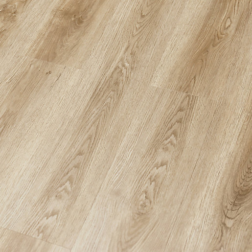 Novocore Medium Oak Luxury Vinyl Flooring 1.98m2 Wickes.co.uk