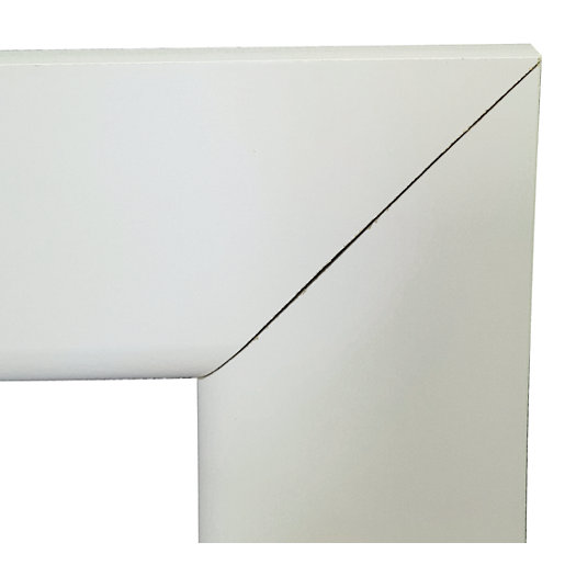 Wickes Bullnose Mitred Primed MDF Architrave Set 14.5mm x 69mm x 2.1m