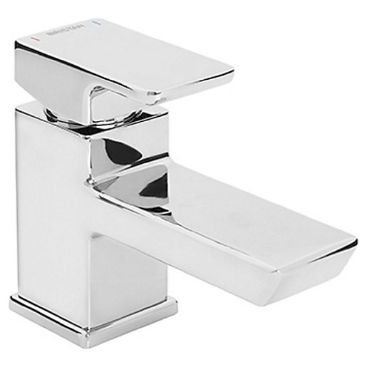 Bristan Cobalt Mono Basin Mixer Tap Chrome Wickes.co.uk