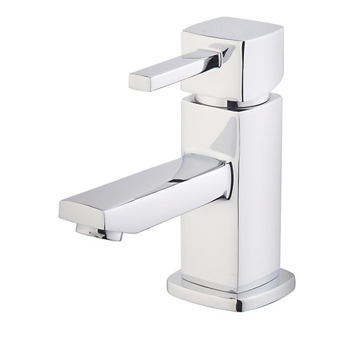 Wickes Yaran Compact Basin Mixer Tap Chrome Wickes.co.uk