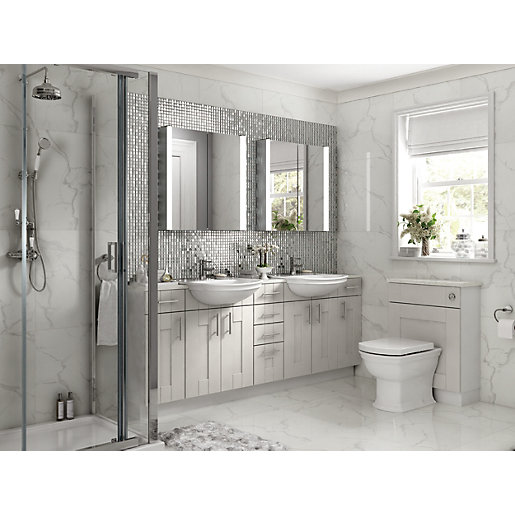 wickes vermont grey open display unit 300 x 735mm wickes co uk