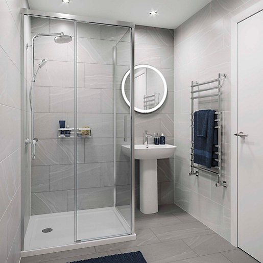Wickes Mississippi Grey Matt Porcelain Tile 600 X 300mm Wickes Co Uk