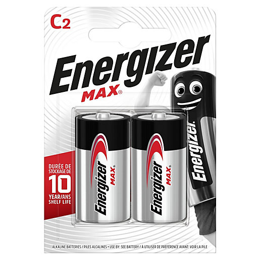 Energizer Max C Batteries Pack Of 2 Wickes Co Uk