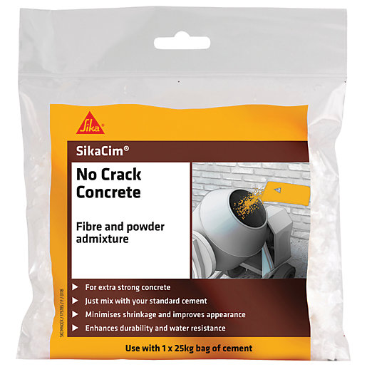Sika Cim No Crack Concrete Admixture 75g Wickes.co.uk