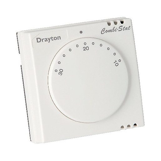 Drayton RTS8 Heating Room Thermostat Wickes.co.uk