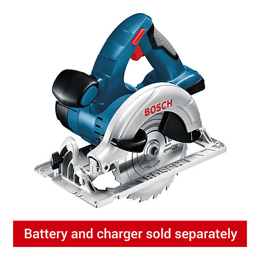 Bosch Professional GKS 18 V LI Cordless Circular Saw Bare Wickes.co.uk