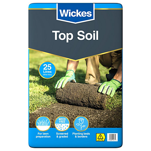 Wickes MultiPurpose Topsoil 25L Wickes.co.uk
