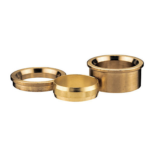 Wickes Brass Compression Internal Reducer 22 x 15mm Wickes.co.uk