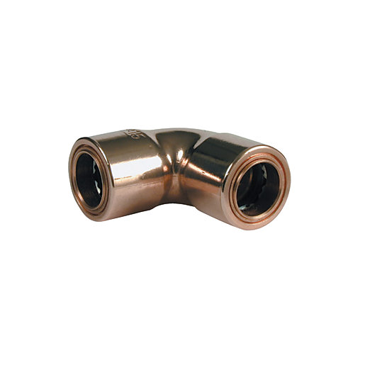 Wickes Copper Pushfit Elbow 10mm Wickes.co.uk