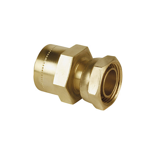 Wickes Copper Pushfit Tap Connector 1/2in x 15mm Wickes.co.uk