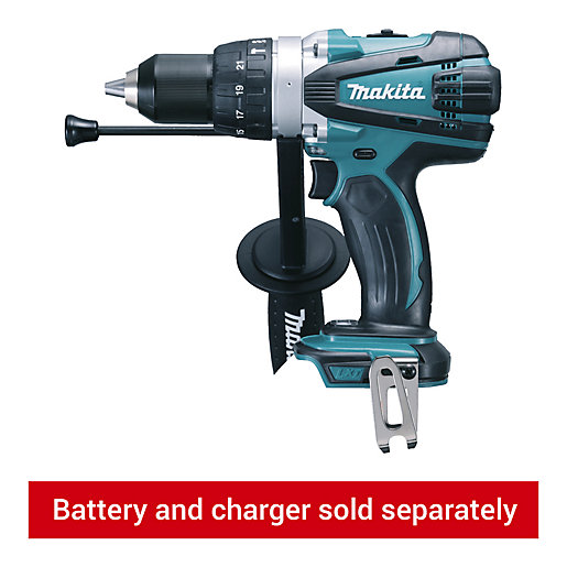 Makita DHP458Z 18V LiIon Cordless Combi Drill Bare Wickes.co.uk
