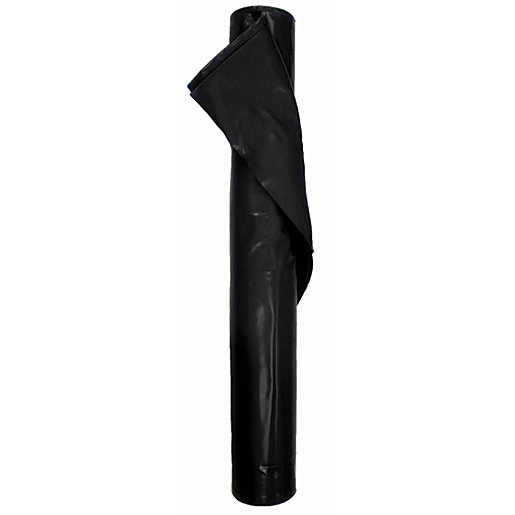 Wickes 1000 Gauge Black Damp Proof Membrane 4 x 12.5m Wickes.co.uk