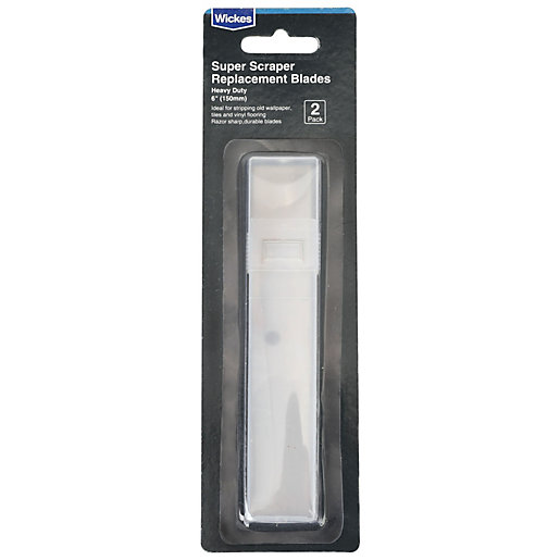 Wickes Scraper Blades Replacement - 4in - Pack of 2 | Wickes.co.uk