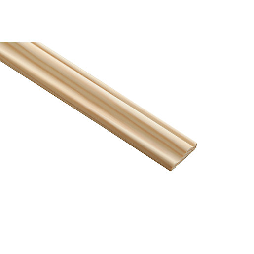 Wickes Pine 3 Rise Panel Moulding 28mm x 9mm x 2.4m Wickes.co.uk
