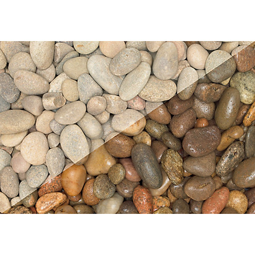 Wickes Decorative Beach Pebbles Major Bag Wickes Co Uk