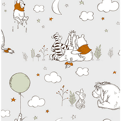 Disney UP, Up and Away Grey Wallpaper 10m | Wickes.co.uk