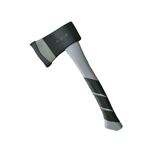 Wickes Fibreglass Handle Tempered Head Axe 1.5lb Wickes.co.uk