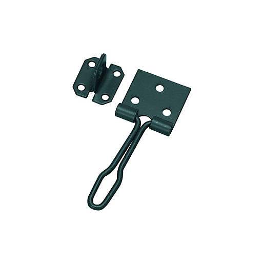 Wickes Door Hasp & Staple Wire Black 112mm Wickes.co.uk