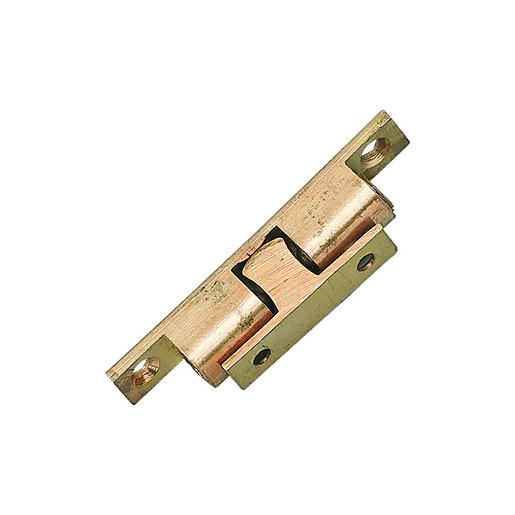 Wickes Double Ball Catch Brass 51mm Pack of 2 Wickes.co.uk