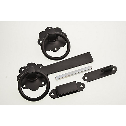 Wickes Gate Latch Straight Black Wickes Co Uk