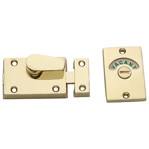 Wickes Indicator Bolt Brass 60mm Wickes.co.uk