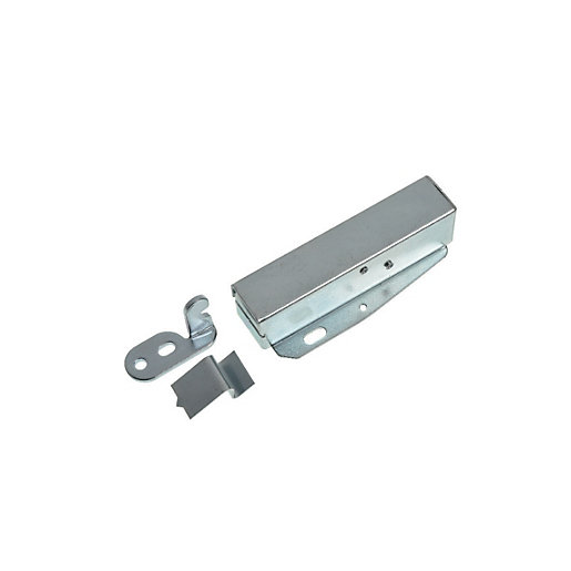 Wickes Loft Touch Door Latch Zinc 80 x 20 x 35mm Pack of 2 Wickes.co.uk