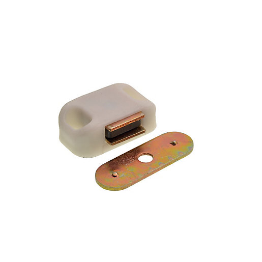 Wickes Small Catch White 30 x 17 x 11mm Wickes.co.uk