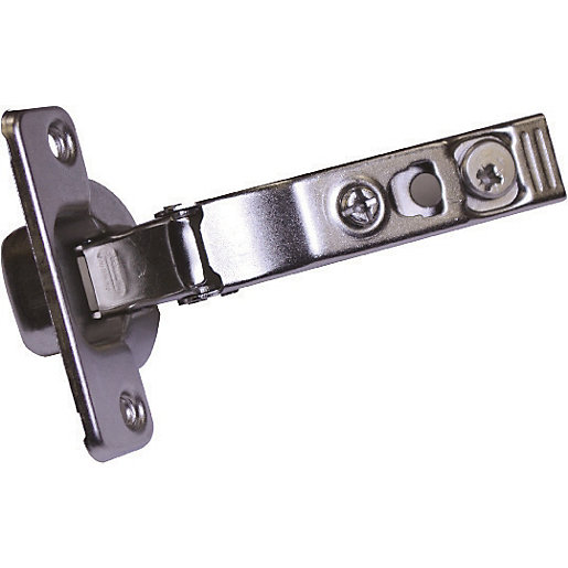 Wickes 110 Degree Slide On Concealed Hinge Nickel 35mm Pack