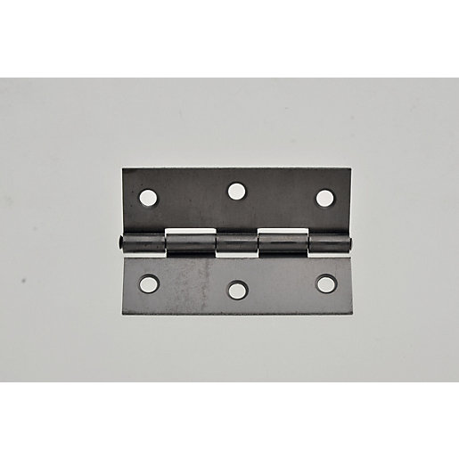 Wickes Butt Hinge Steel 63mm Pack of 2 Wickes.co.uk