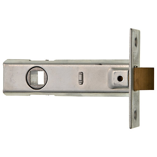 Wickes Tubular Door Latch Nickel 76mm Wickes Co Uk