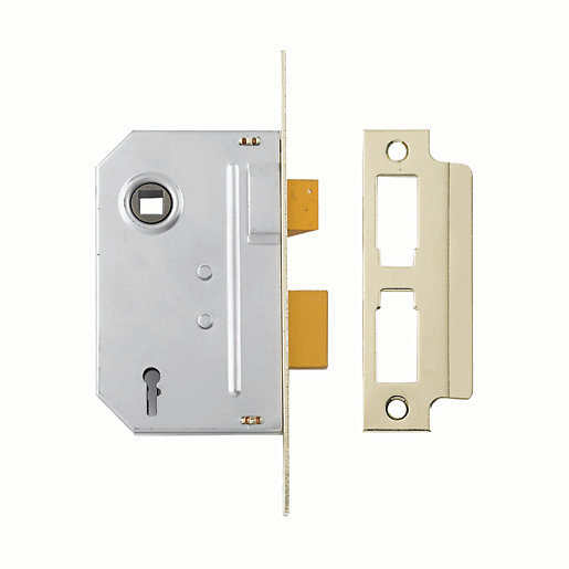 Yale PM246CH63 2 Lever Sashlock Chrome 64mm Wickes.co.uk