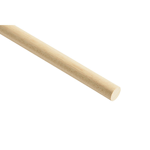 Wickes Light Hardwood Dowel Moulding 12mm x 12mm x 2.4m Wickes.co.uk