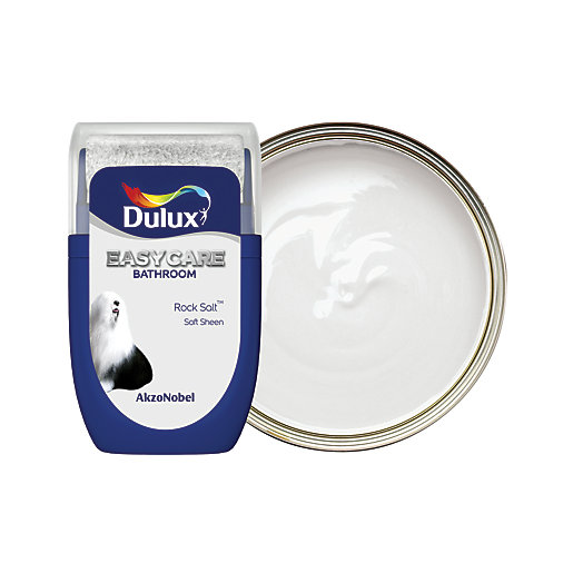 Dulux Easycare Bathroom Rock Salt Paint Tester Pot 30ml Wickes.co.uk