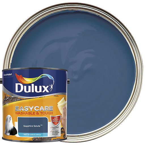 Dulux Easycare Washable & Tough Sapphire Salute Matt Emulsion Paint