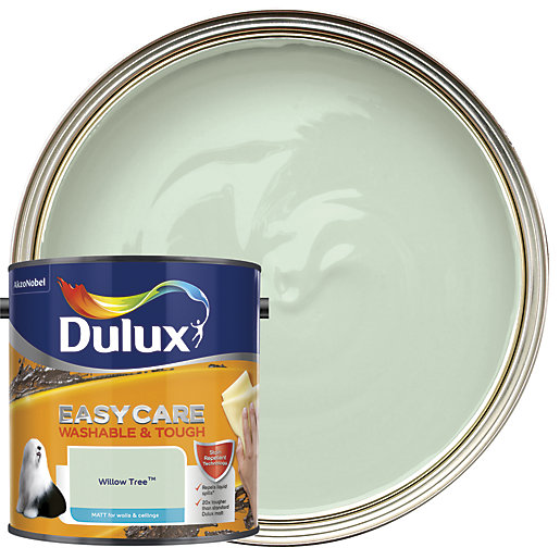 Dulux Easycare Washable & Tough Willow Tree Matt Emulsion Paint 2