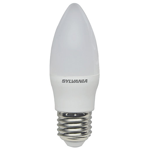 Sylvania LED Non Dimmable Frosted E27 Candle Light