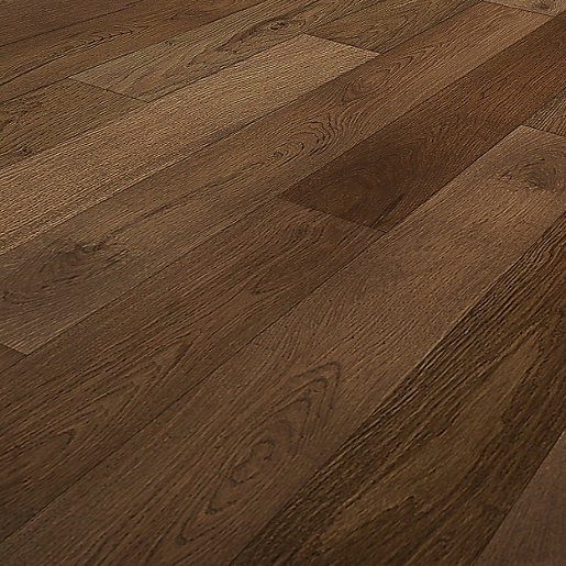 W by Woodpecker Dusky Dark Oak Engineered Wood Flooring 1.44m2 Wickes.co.uk