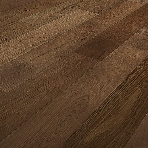 W By Wood Dusky Dark Oak, Oak Engineered Hardwood Flooring