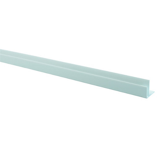 wickes pvcu external bottom edge cladding trim white 2 5m wickes co uk